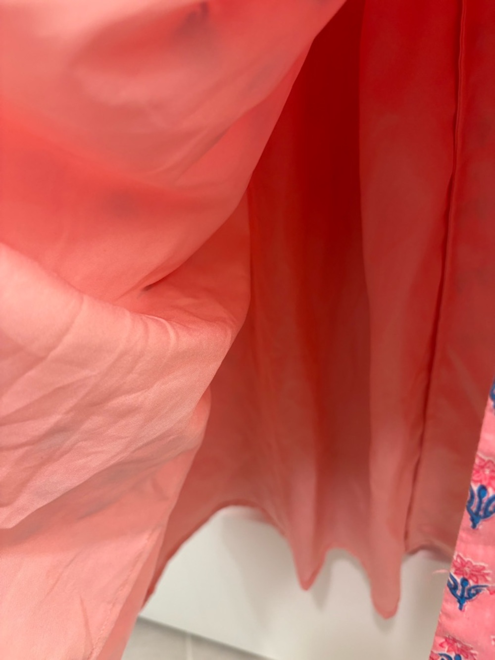 Ivy City Co Pink Catalina Floral Smocked Milkmaid Prairie Midi Dress With Slit - Picture 14 of 14